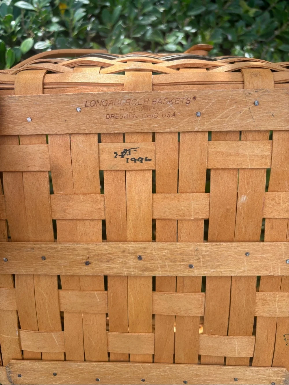 Longaberger 1996 Community Basket – Traditions Collection Traditions Collection